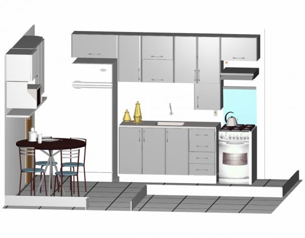 Cozinha Planejada Branco